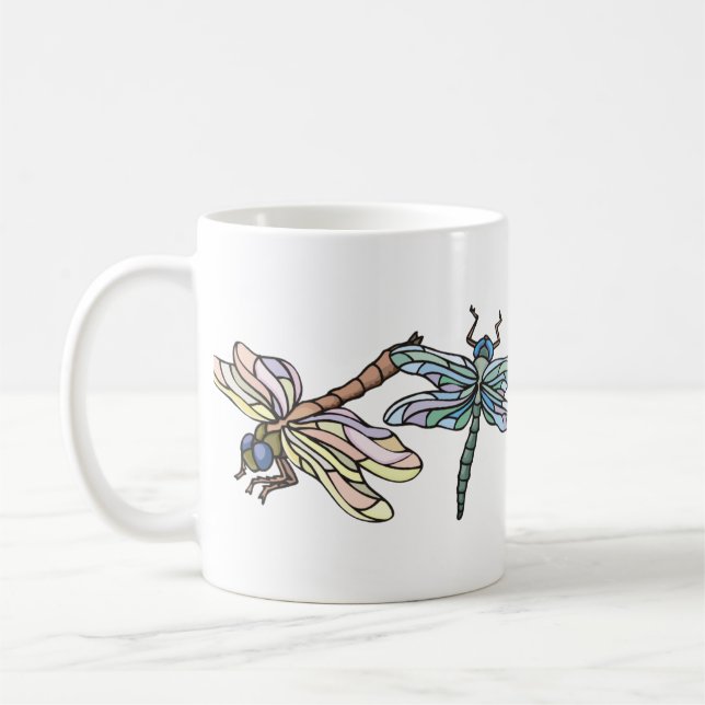 Taza De Café Dragonflies (Izquierda)
