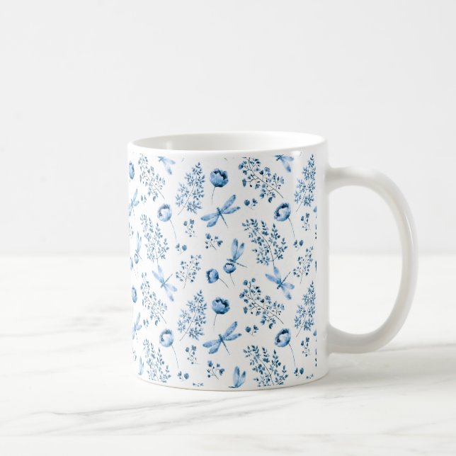 Taza De Café Dragonflies (Derecha)
