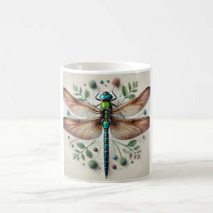 Taza De Café Dragonflies 290924IREF220 - Watercolor