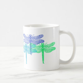 Taza De Café Dragonfly Blues Mug