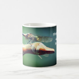 Taza De Café Dragonfly Co Pilot Funny
