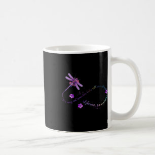 Taza De Café Dragonfly de la toma de conciencia Puede que no re