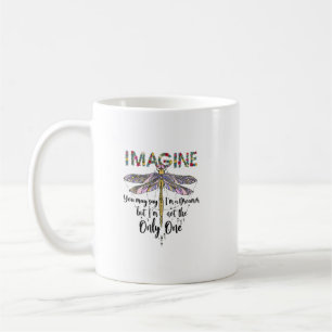 Taza De Café Dragonfly Imagine que puede decir que le gusta a l