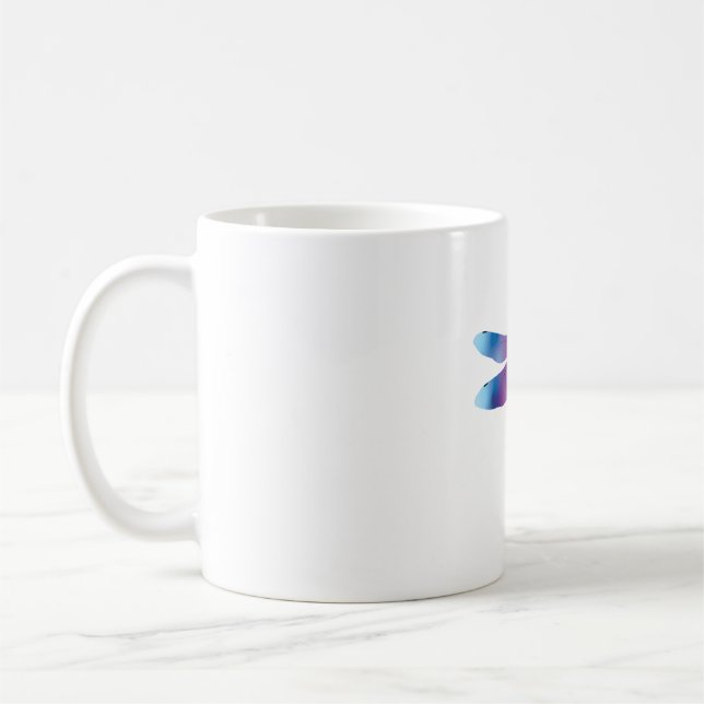 Taza De Café Dragonfly Insect (Izquierda)