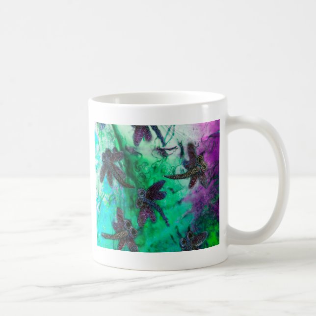 Taza De Café Dragonfly Magic (Derecha)