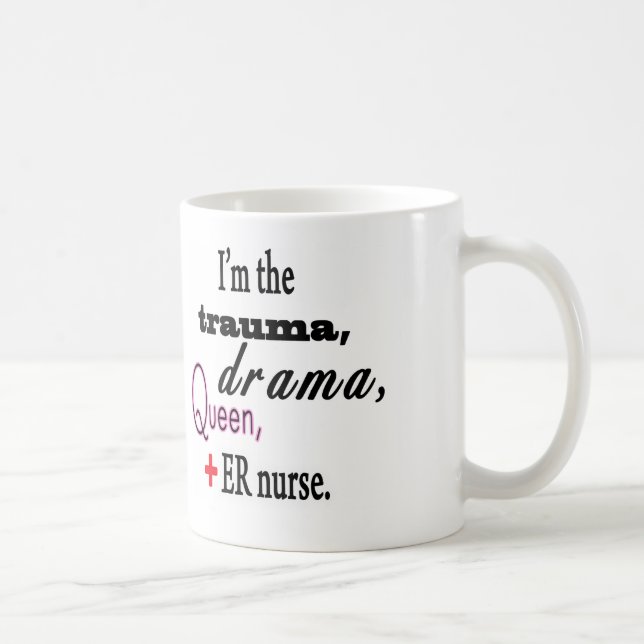 Taza De Café Drama de trauma (Derecha)