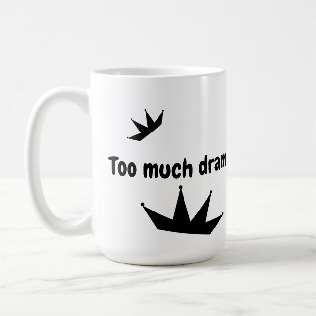 Taza De Café Drama Queens Mug (Izquierda)