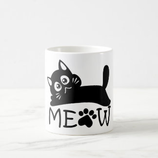Taza De Café Dramático Meow