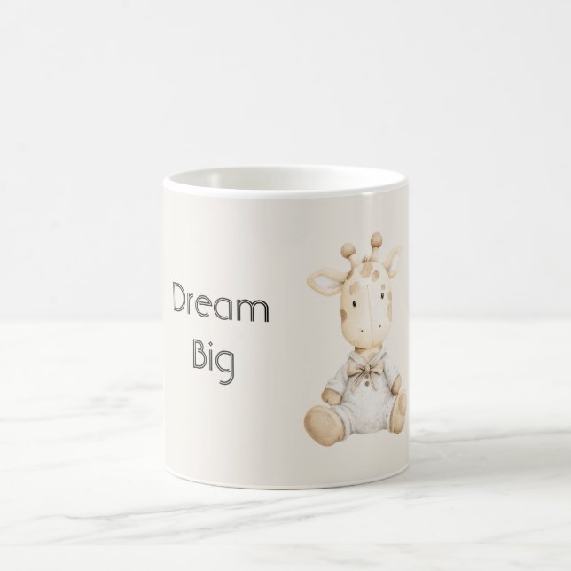 Taza De Café Dream Big Giraffe (Centro)