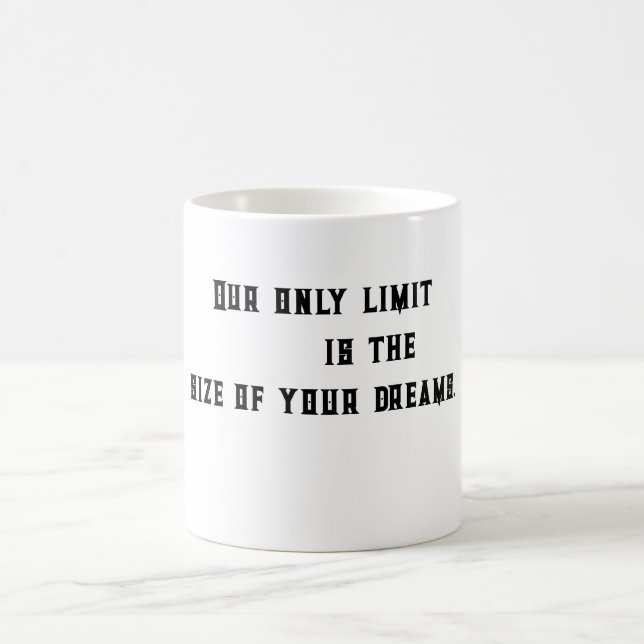 Taza De Café Dream Big Mug (Centro)