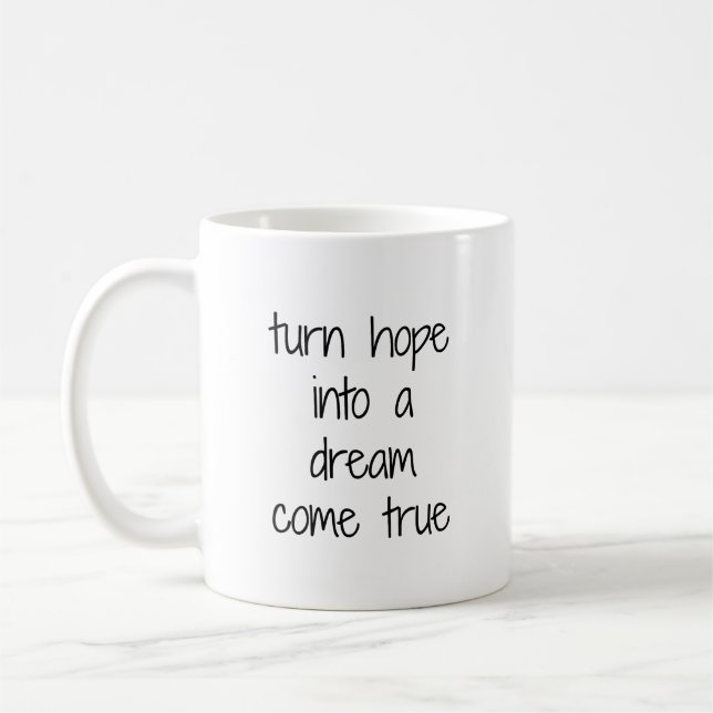 Taza De Café Dream Come True Mug (Izquierda)