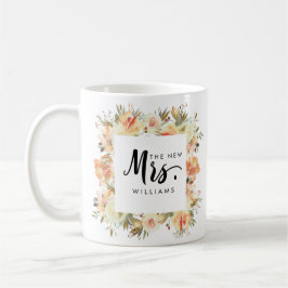 Taza De Café Dream Peach | BODA LA NUEVA TIPOgrafía MRS