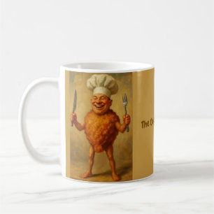 Taza De Café “Dreams de Frituras” – Un Retrato Divertido