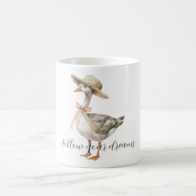 Taza De Café Dreams Duck Hat (Centro)
