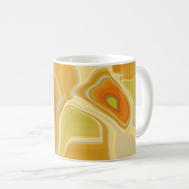 Taza De Café Dreamscape in Gold (Anverso derecho)