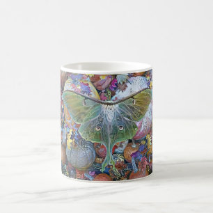 Taza De Café DreamVision Spirit Animal Luna Moth