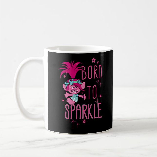 Taza De Café Dreamworks Trolls Poppy Sparkle (Izquierda)