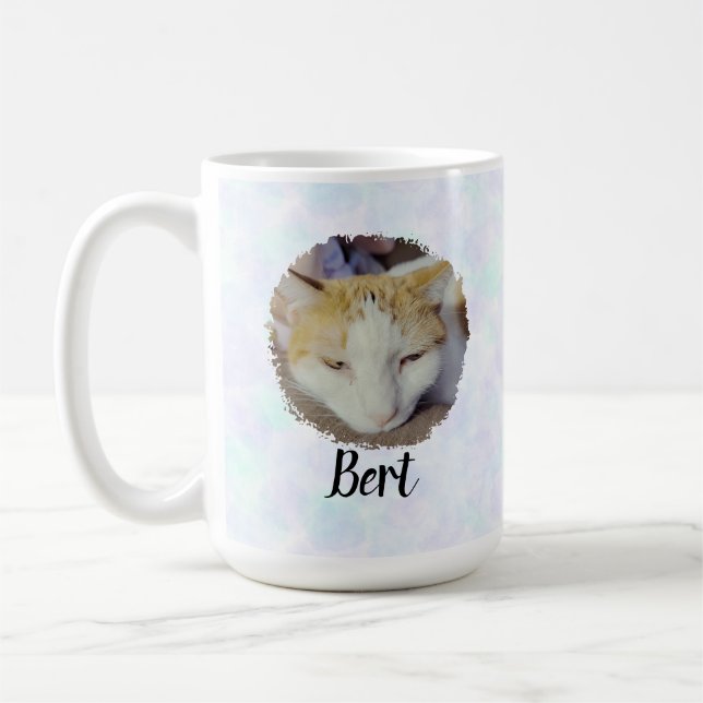 Taza De Café Dreamy Blue Photo (Izquierda)