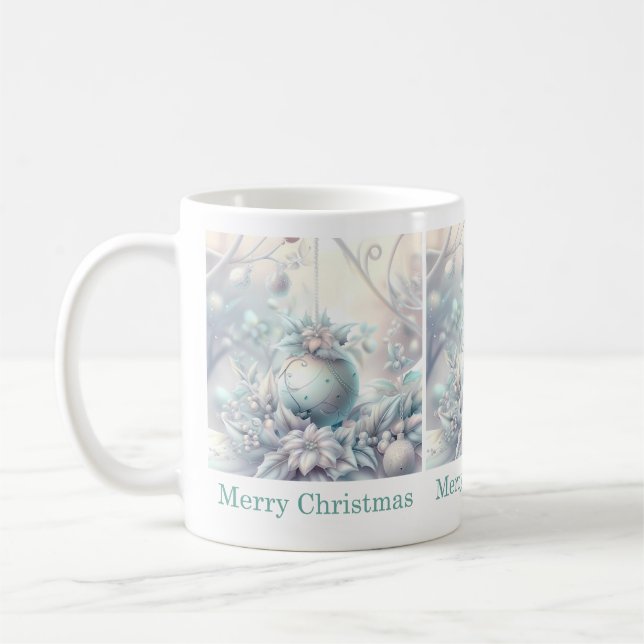 Taza De Café Dreamy Christmas Ornament Mug (Izquierda)