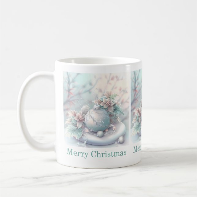 Taza De Café Dreamy Christmas Ornament Mug (Izquierda)