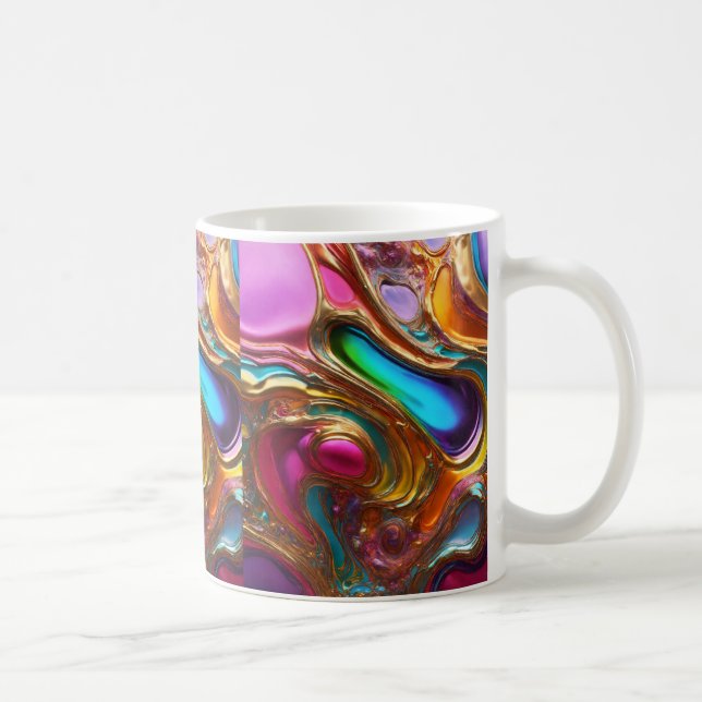 Taza De Café "Dreamy Colorful Mug" (Derecha)