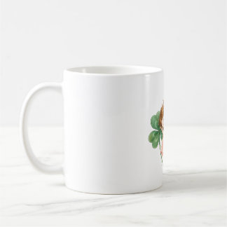 Taza De Café Dreamy Fairy With Clover Magic Dancing