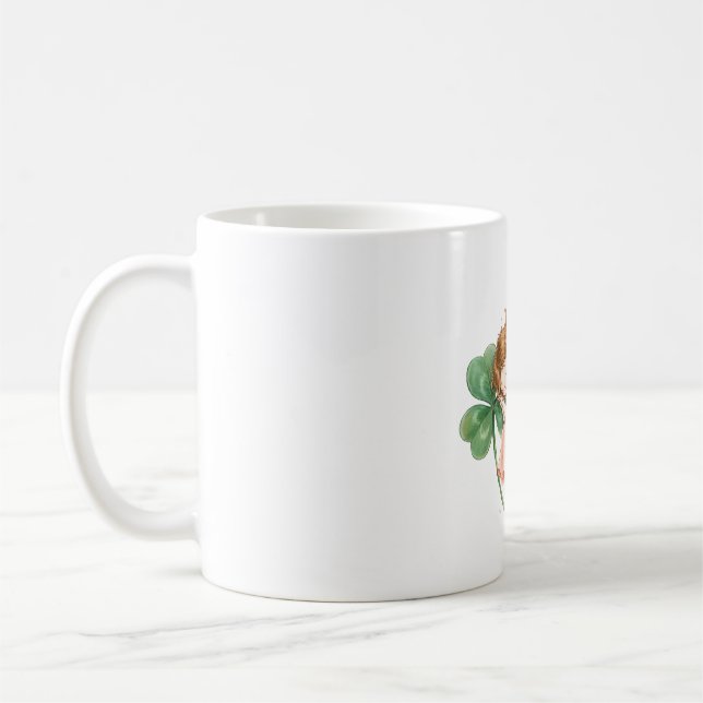 Taza De Café Dreamy Fairy With Clover Magic Dancing (Izquierda)