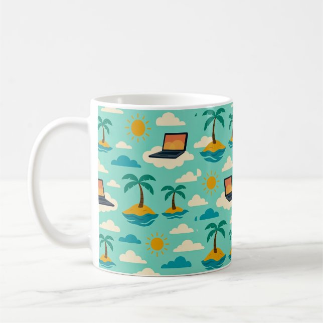 Taza De Café Dreamy Island escape  (Izquierda)