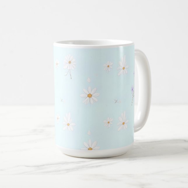 Taza De Café Dreamy Mint Meadow (Anverso derecho)