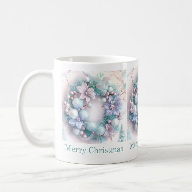 Taza De Café Dreamy Navidades Wreath Mug (Izquierda)