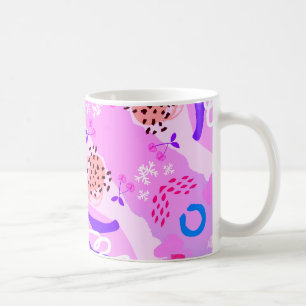 Taza De Café Dreamy Purple Abstract Mug
