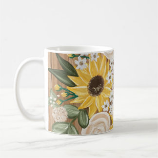 Taza De Café Dreamy Sunflower Coffee Mug