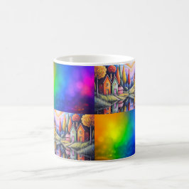 Taza De Café Dreamy Village Mug