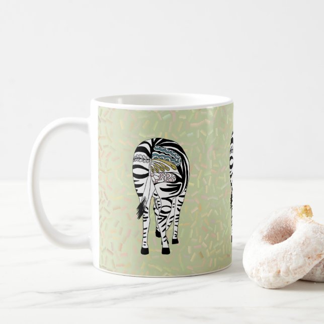 Taza De Café Drei Zebras (Con donut)