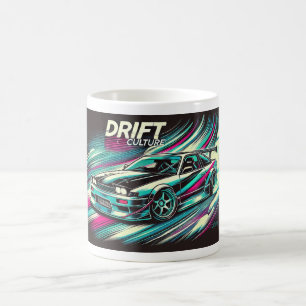 Taza De Café Drift Culture Drifting Design Sweatshirt