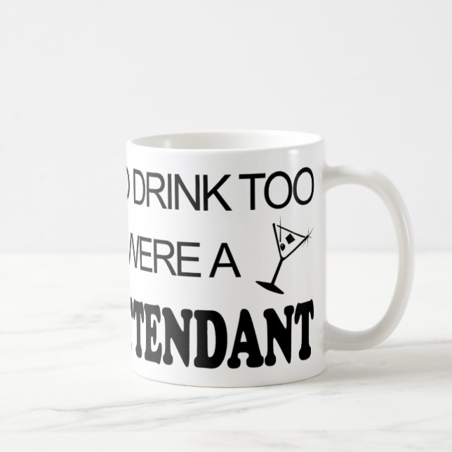 Taza De Café DrinkToo - asistente de vuelo (Derecha)