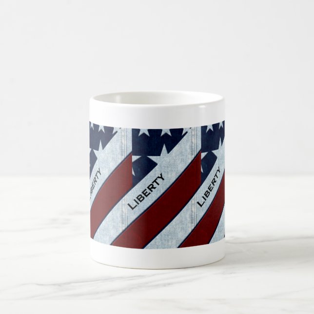 Taza De Café Drinkware de la Libertad Americana (Centro)