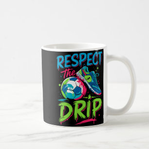 Taza De Café Drip de Fútbol Helado Derritiéndose Respeto Al Chi