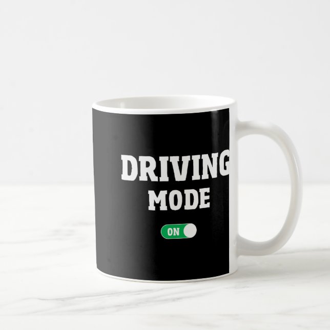 Taza De Café Driving School Test - Funny Driver's License Drivi (Derecha)