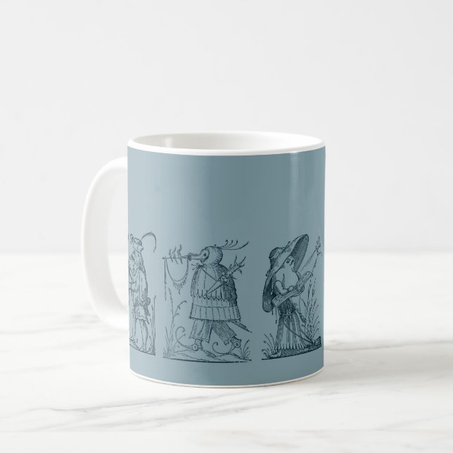 Taza De Café Drolleries Renaissance Coffee Mug (Anverso izquierdo)