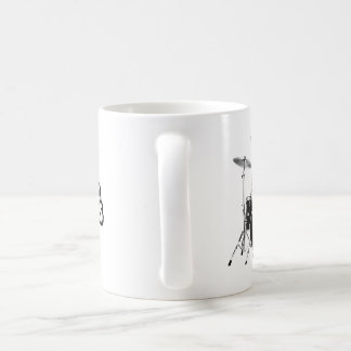 Taza De Café Drummer Cat of the Atomic Nyanckos