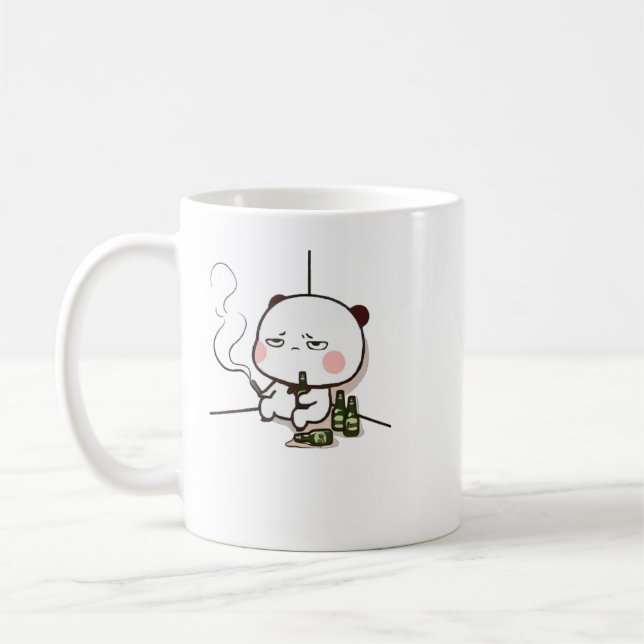 Taza De Café Drunk Panda (Izquierda)