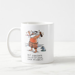Taza De Café Drunk Santa mug