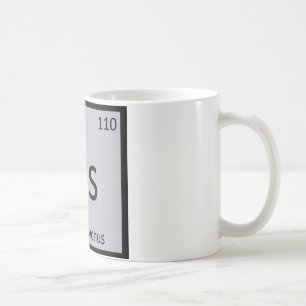 Taza De Café Ds - Deinonychus Tabla Periódica Química de Dinosa