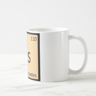 Taza De Café Ds - Tortillas De Denver Química Tabla Periódica