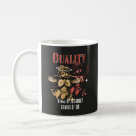 Taza De Café Dualidad - Brutal diseño de ropa de calle