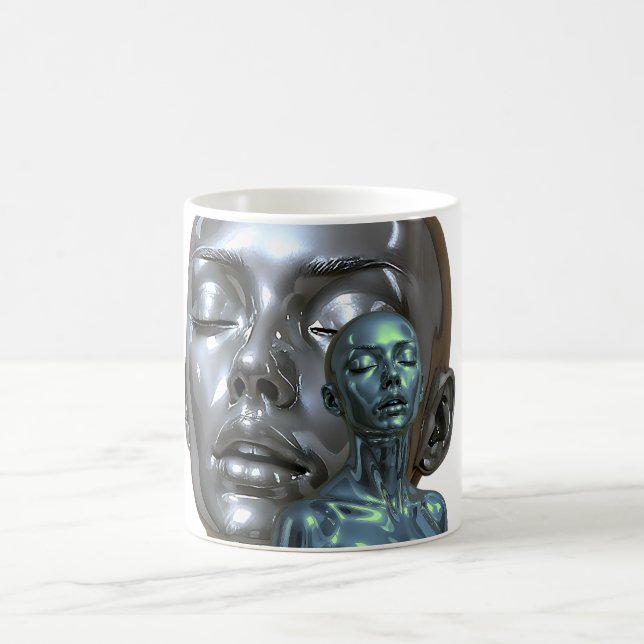 Taza De Café Dualidad Reflejada (Centro)