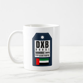 Taza De Café Dubai Boarding Pass - Emiratos Árabes Unidos DXB
