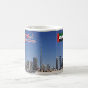 Taza De Café Dubai - Burj Khalifa - El rascacielos más alto -