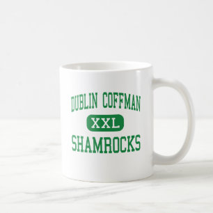 Taza De Café Dublín Coffman - tréboles - alto - Dublín Ohio
